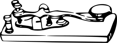 Telegraph Key 2 clipart