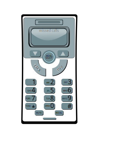 Telephone clipart