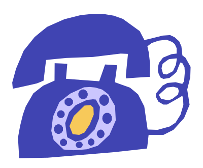 Telephone refixed clipart