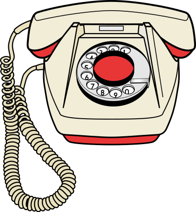 Telephone set Bs-23 clipart
