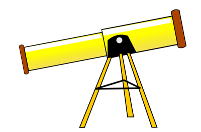Telescope clipart