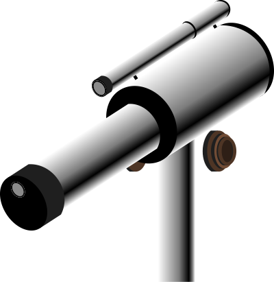 Telescope clipart