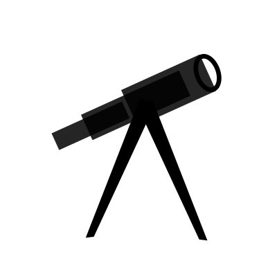 Telescope clipart