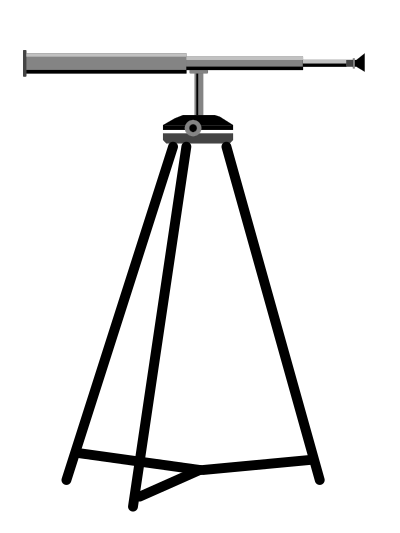 Telescope clipart