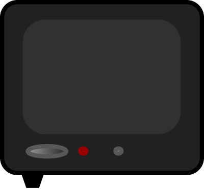 Television - 13" clipart
