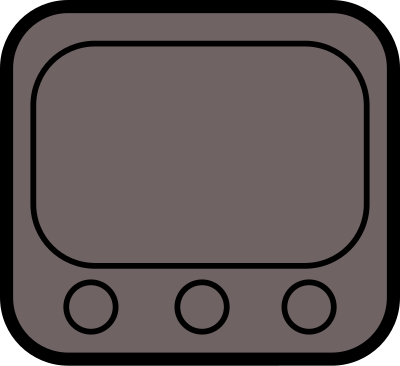 Television peterm clipart