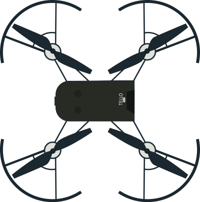 Tello EDU Drone clipart