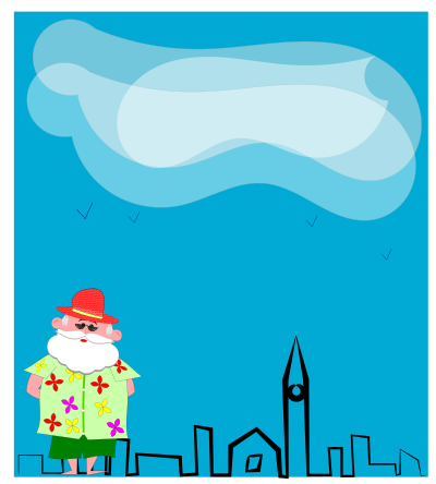 Tempo bom clipart