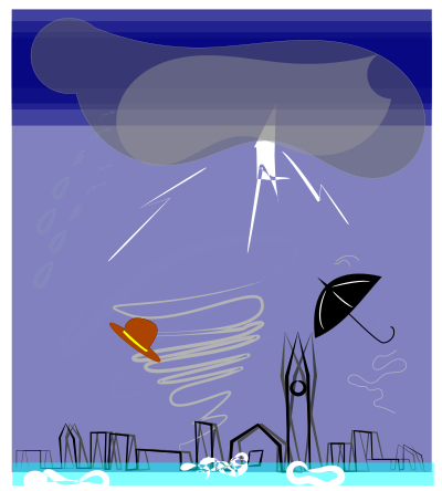 TEMPO DE TROVOADAS clipart