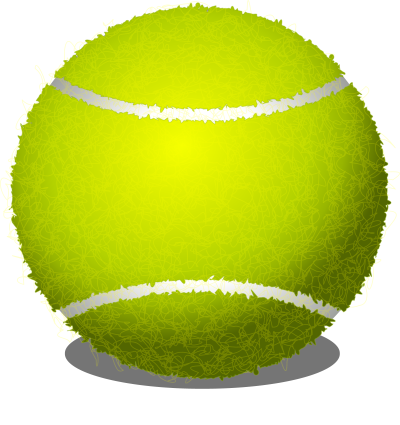 Tennis ball clipart