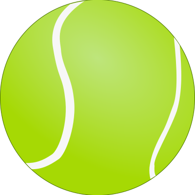 Tennis Ball - Bola de Tenis clipart
