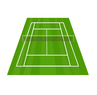 Tennis court clipart