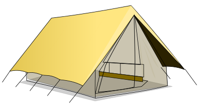 Tente clipart