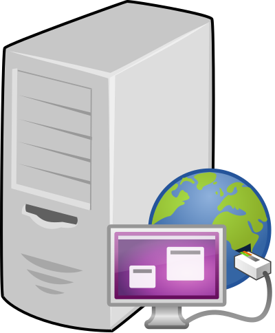 Terminal Server clipart