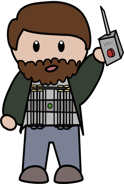 Terrorist clipart