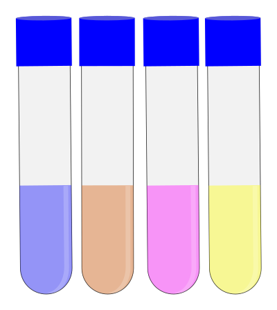 Test Tubes (With Caps) clipart