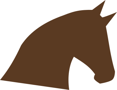 Tête de cheval clipart