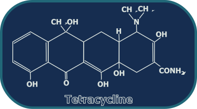 Tetracycline Structure clipart