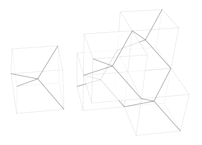Tetrahedral clipart