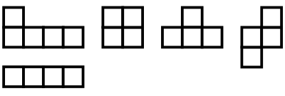 Tetris blocks clipart
