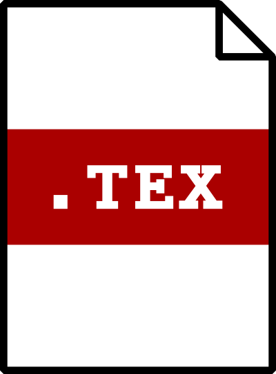 TeX icon clipart