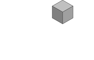 Three shades of grey clipart