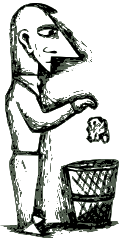 Throw Out Trash clipart
