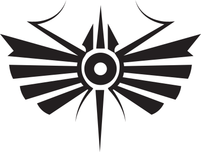 Tribal insect clipart
