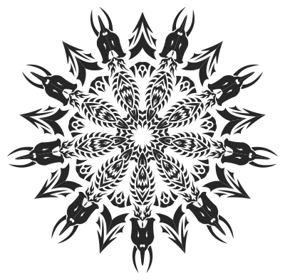 Tribal Mandala clipart