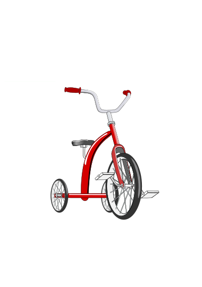 Tricycle - final clipart