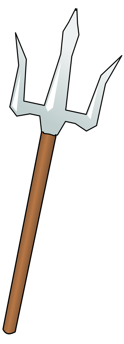 Trident clipart