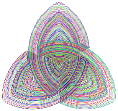Trinity Celtic Knot Design Variation 2 clipart