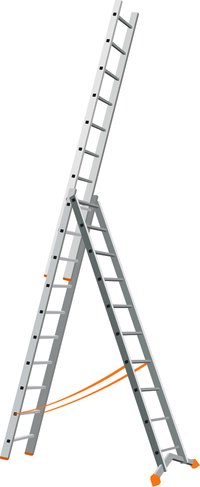 Triple Ladder clipart