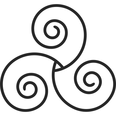 Triskelion clipart