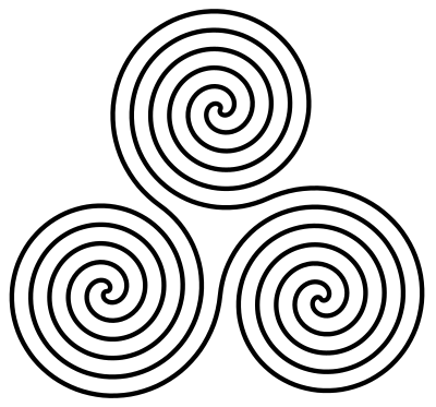 Triskelion clipart