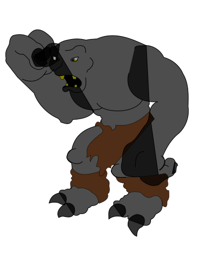Troll clipart