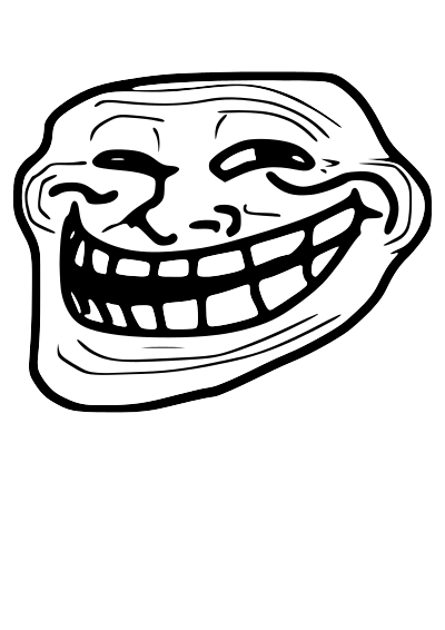 Troll Face - Problem? clipart