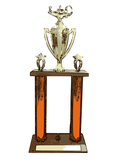 Trophy Not Shiny clipart