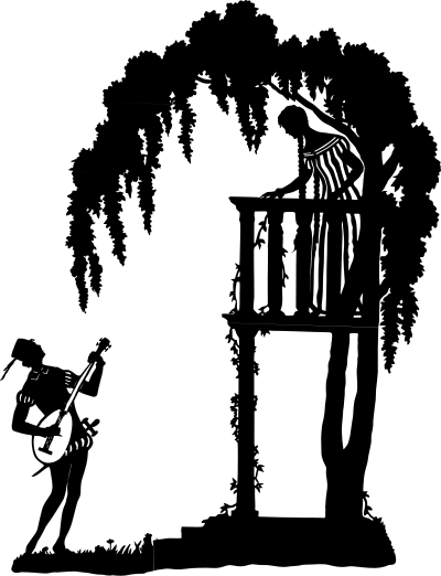 Troubadour clipart