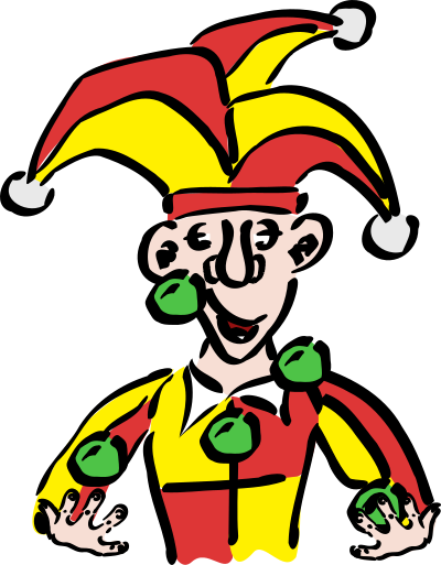 Troubadour clipart