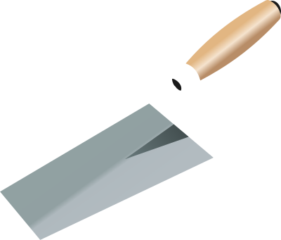 Trowel - Truelle clipart