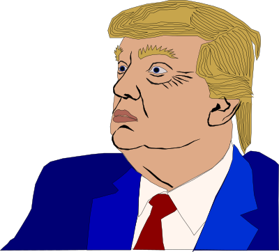 Trump Head clipart