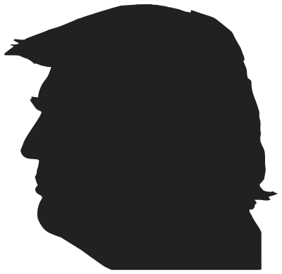 Trump Profile clipart