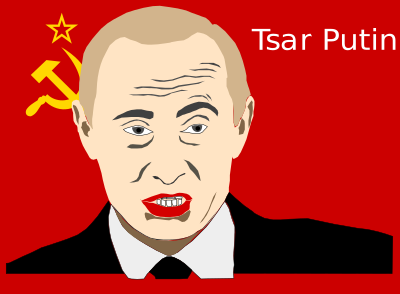 Tsar Putin clipart