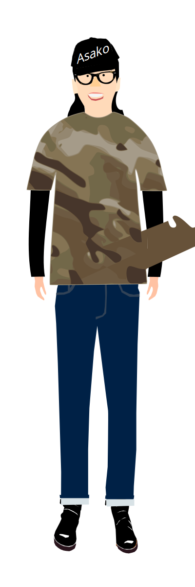 Tshirt-camouflage 02 clipart