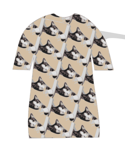 Tshirt-cat clipart