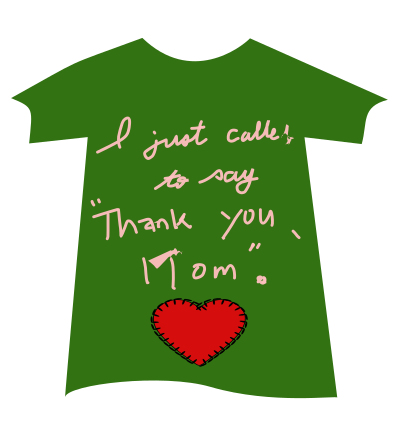 Tshirt-Thankyou-Mom 02 clipart