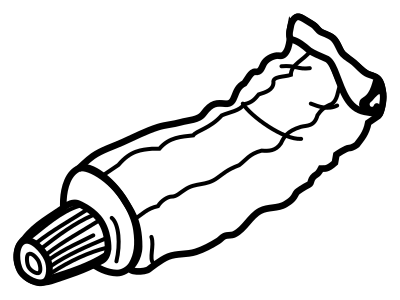 Tube - lineart clipart