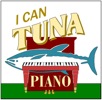 Tuna Piano clipart