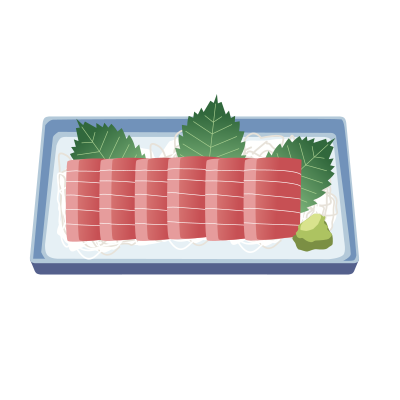 Tuna sashimi (#2) clipart